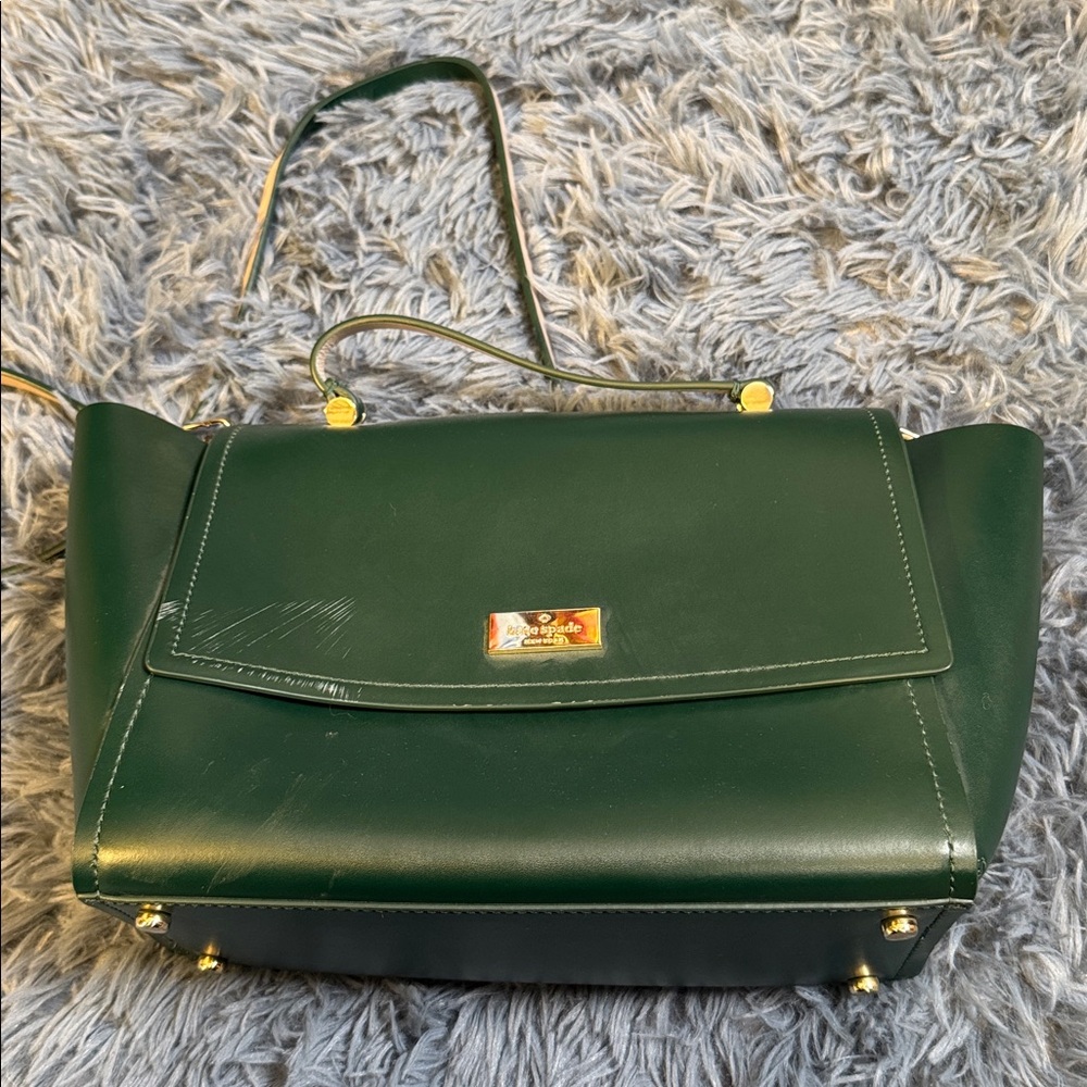 Kate Spade Cream and Gold Interior Bag